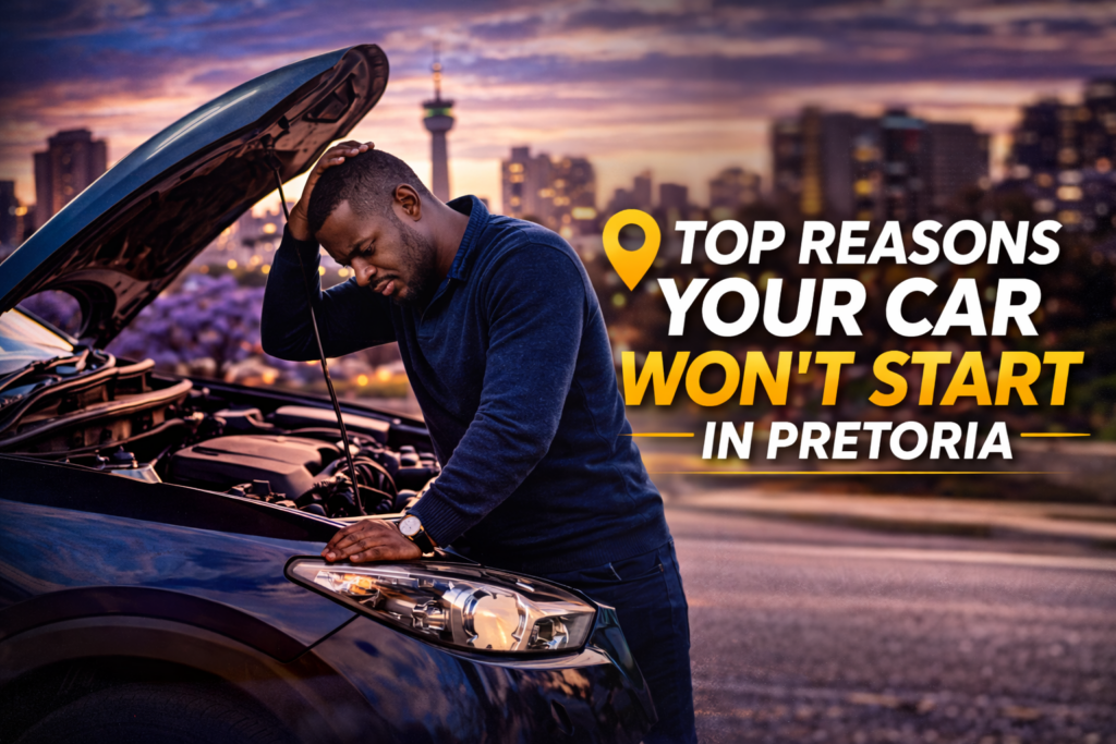 Car not starting in Pretoria with mechanic diagnosing issue